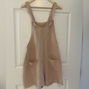 Beige jumpsuit/overall